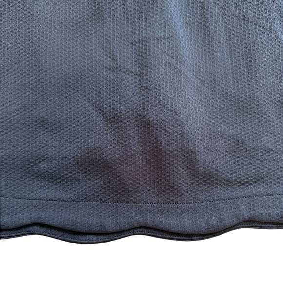 PEBBLE BEACH black stretch scalloped hem skort with pockets size Medium - Picture 3 of 7